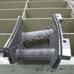 Прожиг охлаждающих отверстий в лопатках газовой турбины