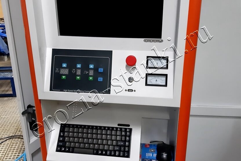 ПНР, станок DK7735 проволочно-вырезной, чужой, Самара. Июнь, 22г.