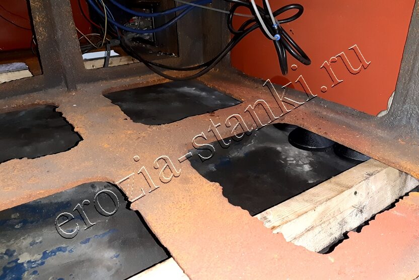 ПНР, станок DK7735 проволочно-вырезной, чужой, Самара. Июнь, 22г.
