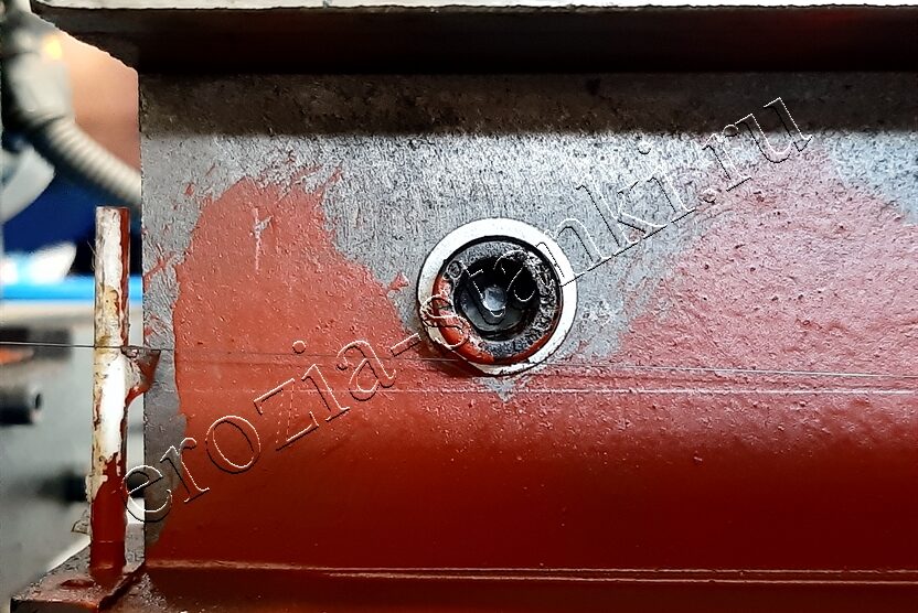 ПНР, станок DK7735 проволочно-вырезной, чужой, Самара. Июнь, 22г.
