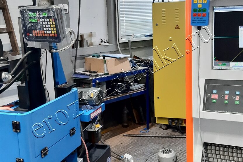 ПНР, станок DK7735 проволочно-вырезной, чужой, Самара. Июнь, 22г.