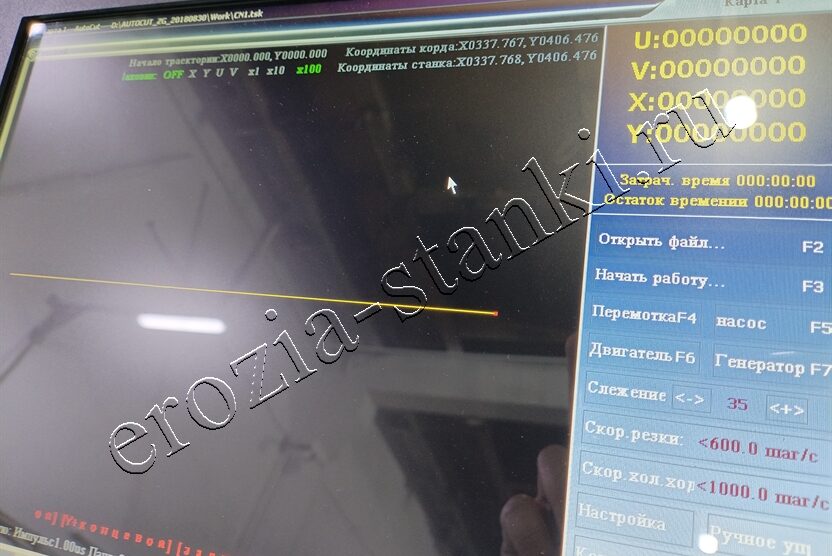 Станок DK7732 проволочно-вырезной Люкс, г.Пенза. Апрель, 24г.