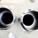 Прожиг входной кромки внутренних шлицев