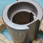 Вырезание конических пазов в крупногабарите