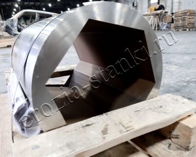 Вырезание шестигранника, диам. 245 х 350 мм, нержавеющая сталь,