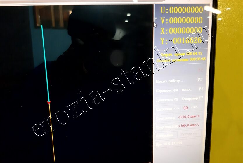 Станок DK7740 проволочно-вырезной Стандарт, г.Сланцы. Январь, 23г.